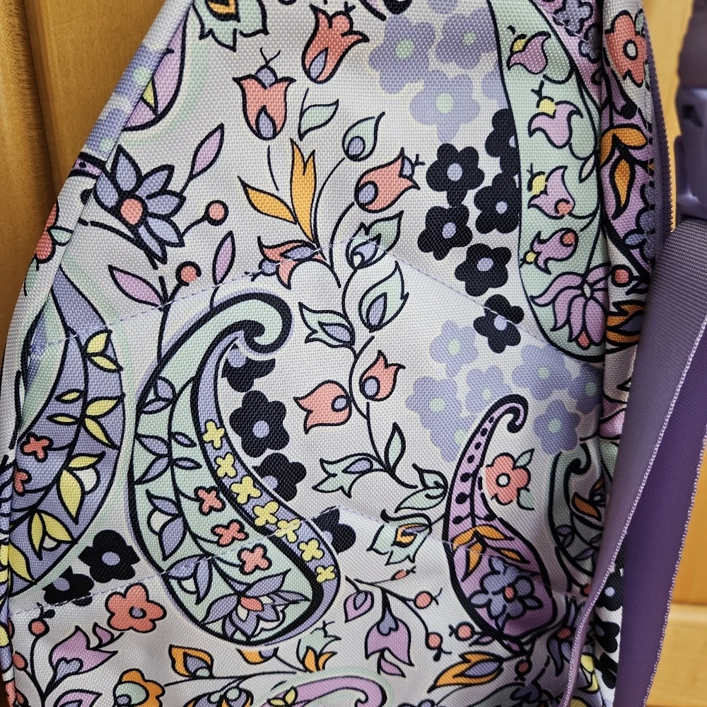 Vera Bradley Lighten Up Essential Sling Backpack NWT